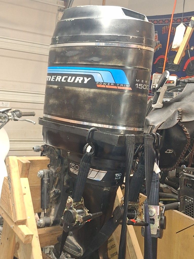 77 Mercury 150.hp