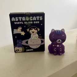 smoko astrocats vinyl blind box - galaxy cat