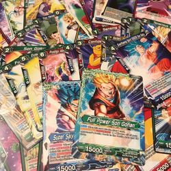 Dragon Ball Z Super Card Bulk Lot
