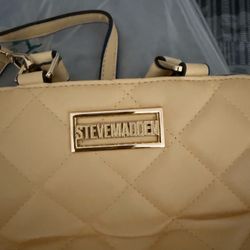 Steve Madden Quilted Tote Handbag