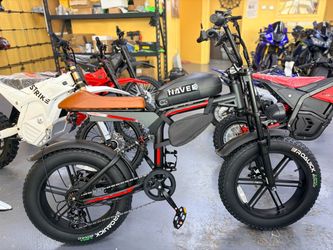 Navee Fat Tire Electric Bike with Pedal Assist