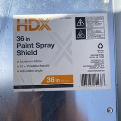 Paint Spray Shield