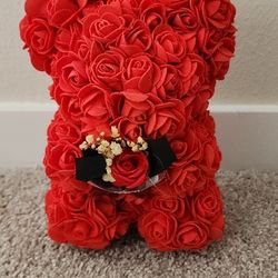 Rose Teddy Bear 