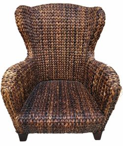 Pottery Barn Seagrass Wingback Chair $89