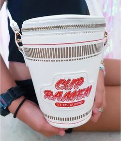 Cup Of Noodles Purse 