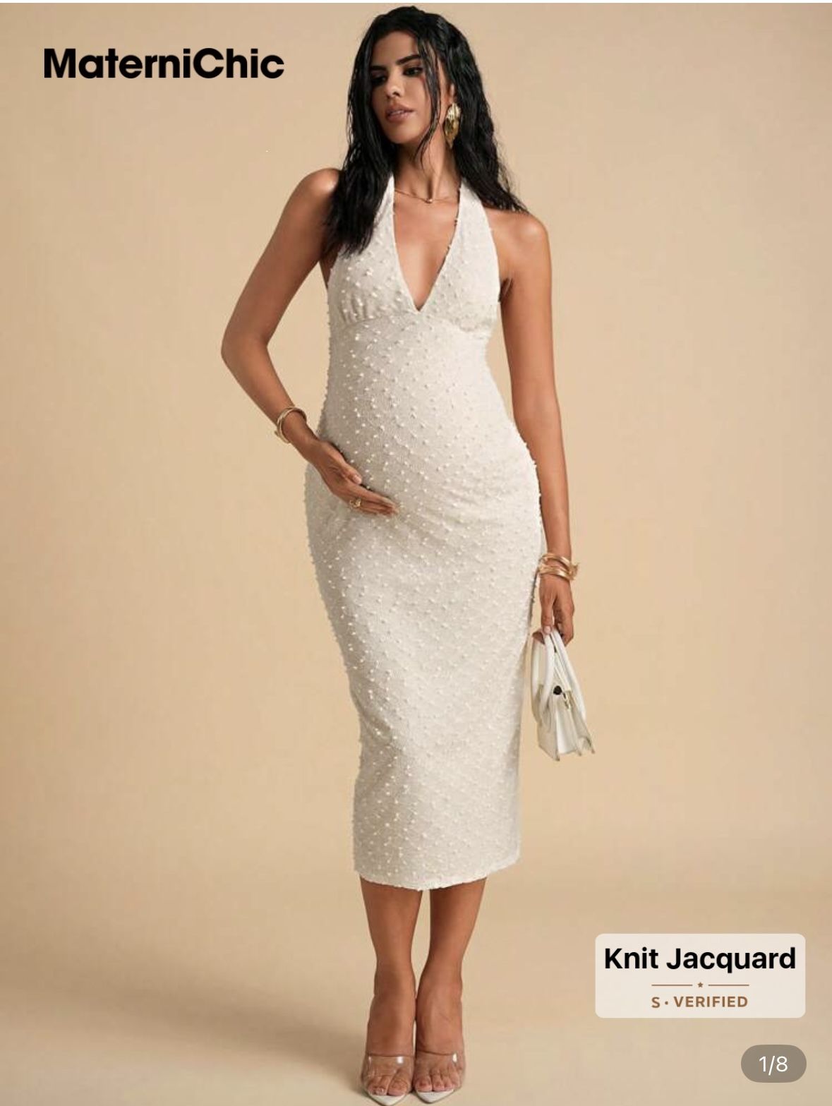 Off White Dress