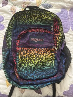 Rainbow Jansport Backpack!