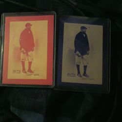 Babe Ruth The Blue One And The Red One Is Part Of A Set I'm Just Missing The Third One