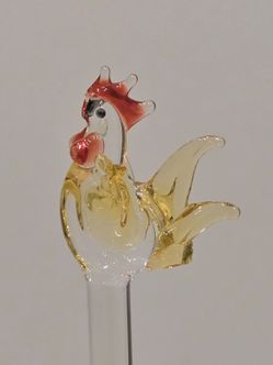 Handmade Glass Stirring Stick