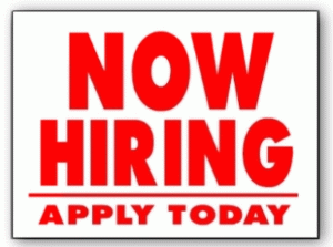 Now Hiring!!