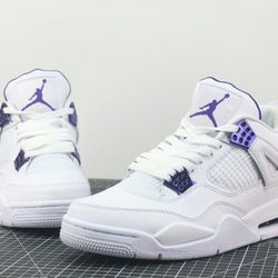 Air Jordan 4 Retro Purple Metallic