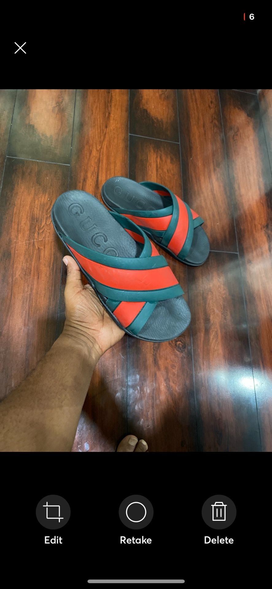 Sandals gucci slides lightly used