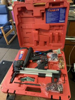 Powers Trak-It C5 Cordless Nail Gun Kit “NEW”