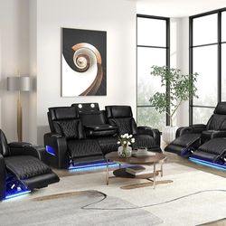 NEW HOT ARRIVAL SOFA AND LOVESEAT WITH OPTIONAL POWER RECLINER, INCLUDING FREE DELIVERY