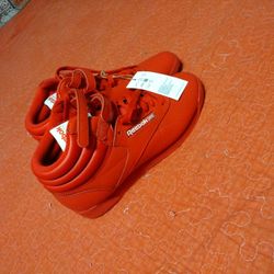 Women's Reebok Freestyle High Top Sneakers BRAND NEW 