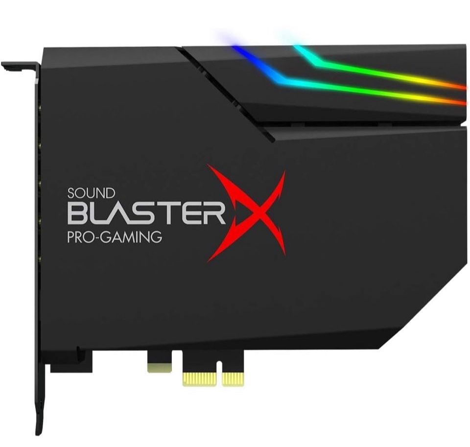 Brand New Sealed Creative Sound BlasterX AE-5 Plus SABRE32-class Hi-res 32-bit/384 kHz PCle Gaming Sound Card and DAC with Dolby Digital and DTS