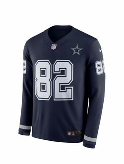 New Men's Dallas Cowboys Jason Witten #82 Nike Therma Jersey Style 10003532