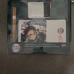 Demon Slayer Ceramic Sushi Set