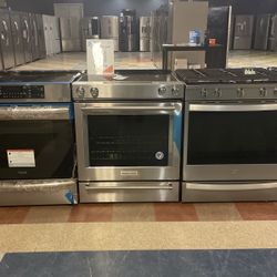 New Electric Kitchen Aid Slide In Range‼️