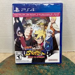 Naruto Ultimate Ninja Storm 4 Road To Boruto PS4 Game New Sealed