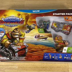 Skylanders Superchargers Starter Pack Nintendo Wii U W/ Donkey Kong NO GAME!