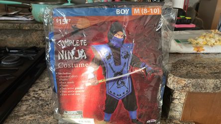 Complete ninja costume