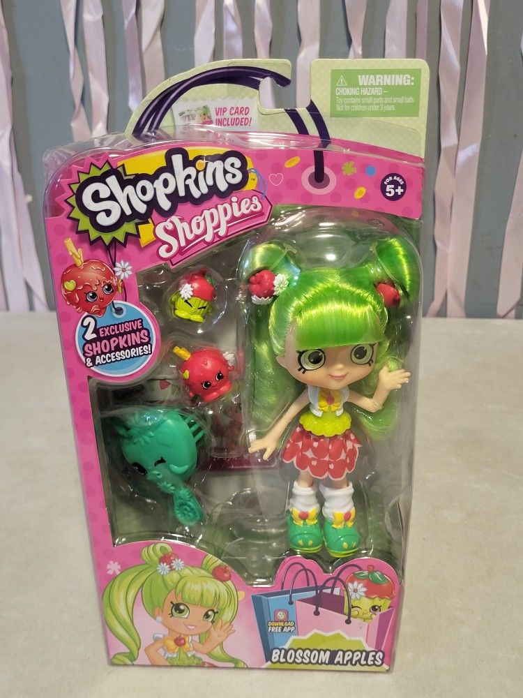 shopkins Shoppies Blossom Apples Rare Exclusives