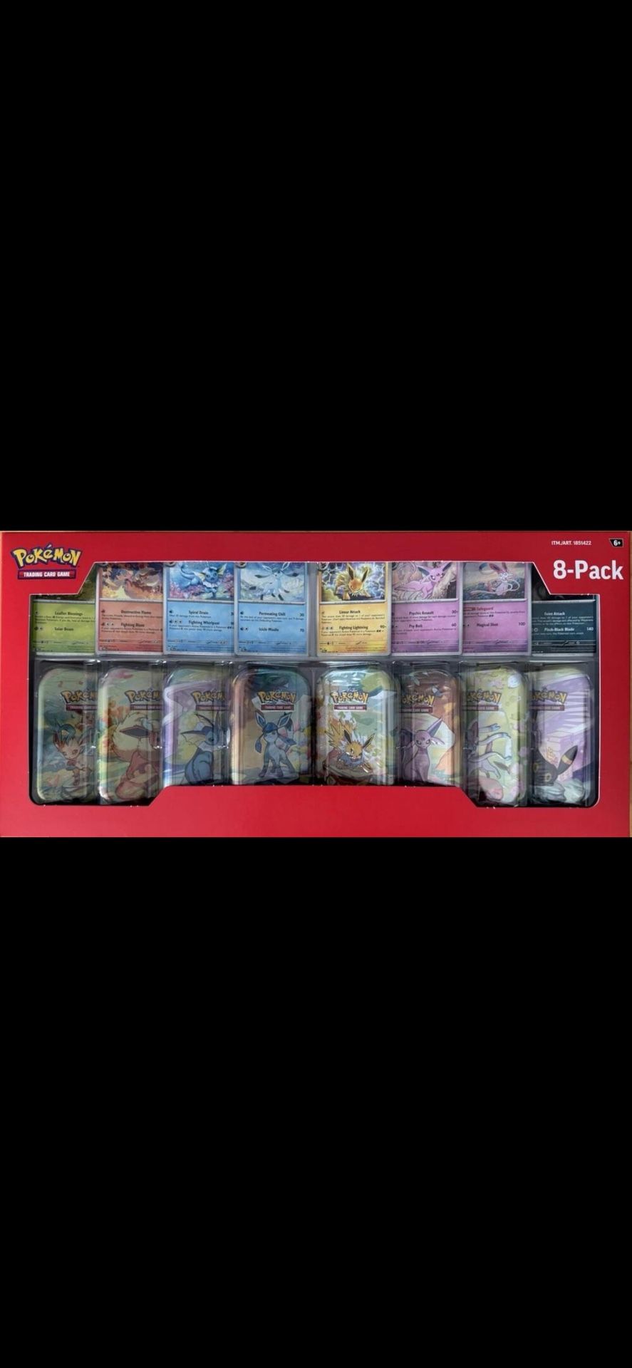 Costco Prismatic Evolutions 8-Pack Mini Tins