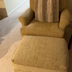 Chair And Ottoman 