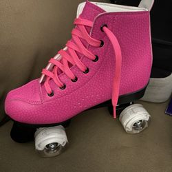 Ladies Size 9 Pink Skates Brand New