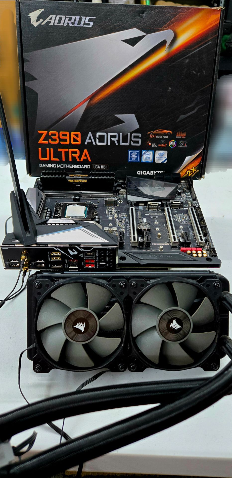 Gaming PC Parts CPU Motherboard Ram AIO