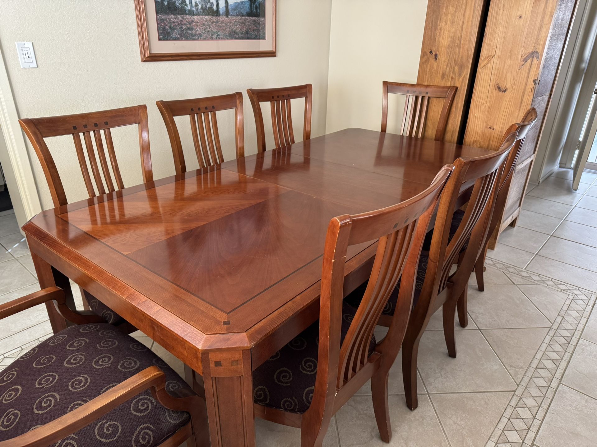 Dining Room Table & Buffet
