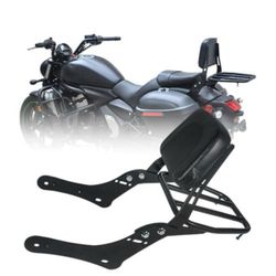 NANSENJPMP Motorcycle Sissy Bar for Vulcan s 650 VN 650, Motorcycle Rear Passenger Backrest 