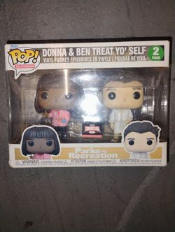 Funko TV Parks and Rec. Donna & Ben Treat Yo' Self