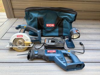 Ryobi 18V Tool Set with Bag