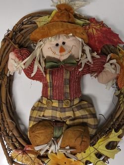 Fall Season Door Wreath