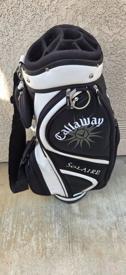 Callaway Solaire Cart/ Staff Bag Womens 9 Way Divider System; Mint Condition