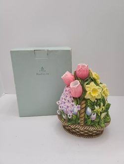 Partylite FLoRaL BouQueT Tealight Holder P7747 New Retired