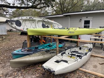 Pedal kayaks for sale different prices