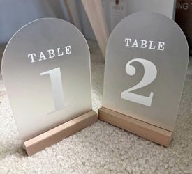 Table Numbers