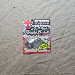 Jackall Break Blade 3/8 Ounce Bladed Jig (Hologram Silver)