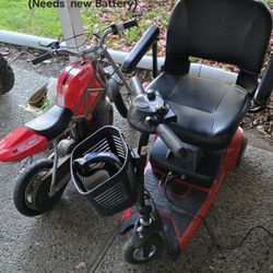 Mobility Scooter & Kids RAZOR Motorcycle 