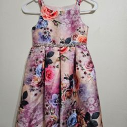 Floral Girls Dress 