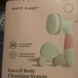 Face and body cleansing system