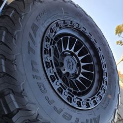 📣 Rines 17x9 Nuevos Con Llantas Bfgoodrich Ko2 285 70 17 Con 80% De Vida 📣📣📣