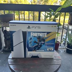 🎮 Brand New PS5 Slim Disc/Digital Fortnite Edition– Factory Sealed • Never Opened. Read Description