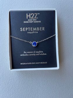 H2Z Swarovski Elements Crystal Necklace