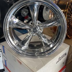 American Racing Vn515 Polished Staggered 22x9 - 22x11 Wheels For Obs Or C-10