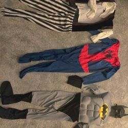 Batman, Spiderman And Pirate Costume 