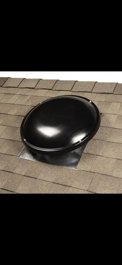 144 sq. in. NFA Galvanized Steel Static Dome Roof Vent